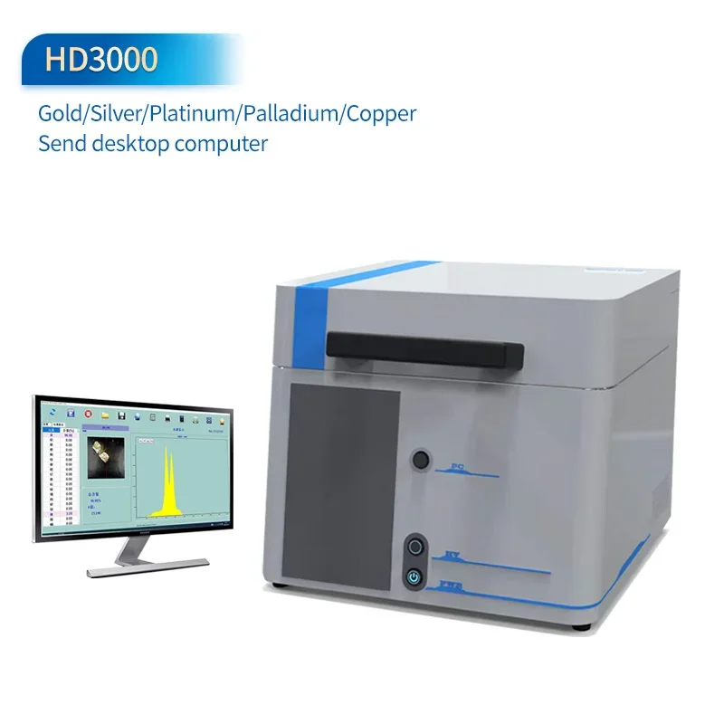 High Accuracy Fast Spectrometer Gold Analyzer All Elemental Analysis Precious Metal Testing Machine