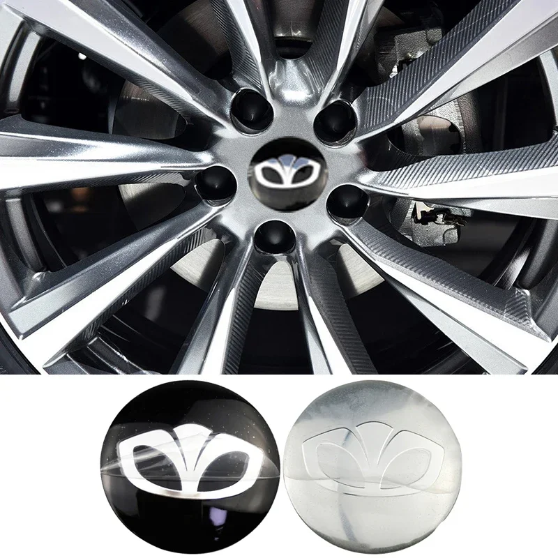 

56mm Car Wheel Center Cover Hub Cap Badge Sticker Decal for Daewoo Matiz Nubira Kalos Magnus Lacetti Tosca REXTON Accessories