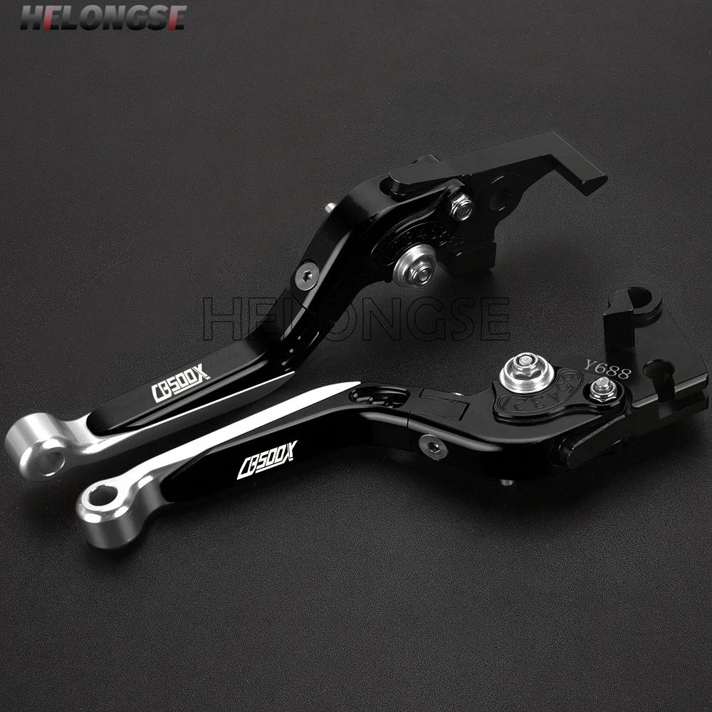 Motorcycle Adjustable Foldable Brake Clutch Levers Handlebar Grip FOR HONDA CB500X CB 500X 500 X 2013~2021 2020 2019 2018 2014 - view 5