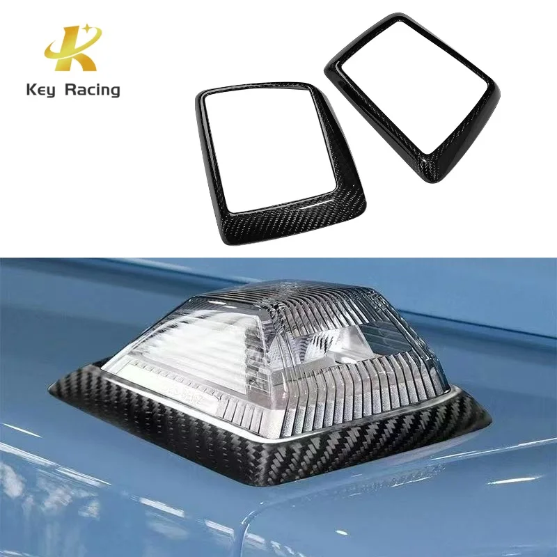 

Накладка на передний капот из настоящего сухого углеродного волокна для Mercedes Benz G Class G500 G550 W463 W464 Крышка указателя поворота