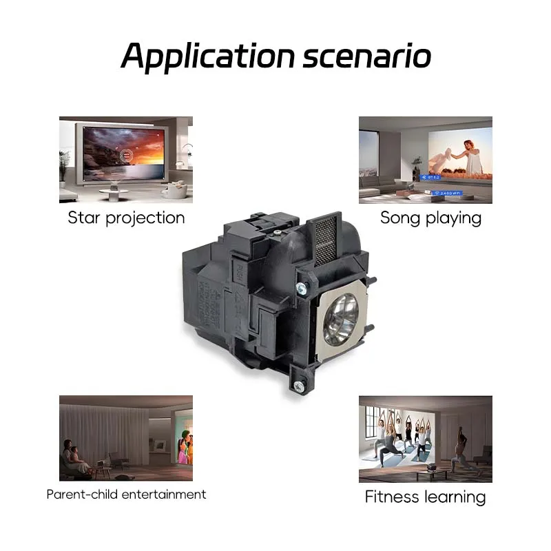 ELPLP78 ELPLP88 Zamiennik do projektora Epson PowerLite Home Cinema 2045 730HD 725HD VS230 VS330 VS335W EX3220 EX6220 EX7220 EX7230 — zdjęcie produktu 5