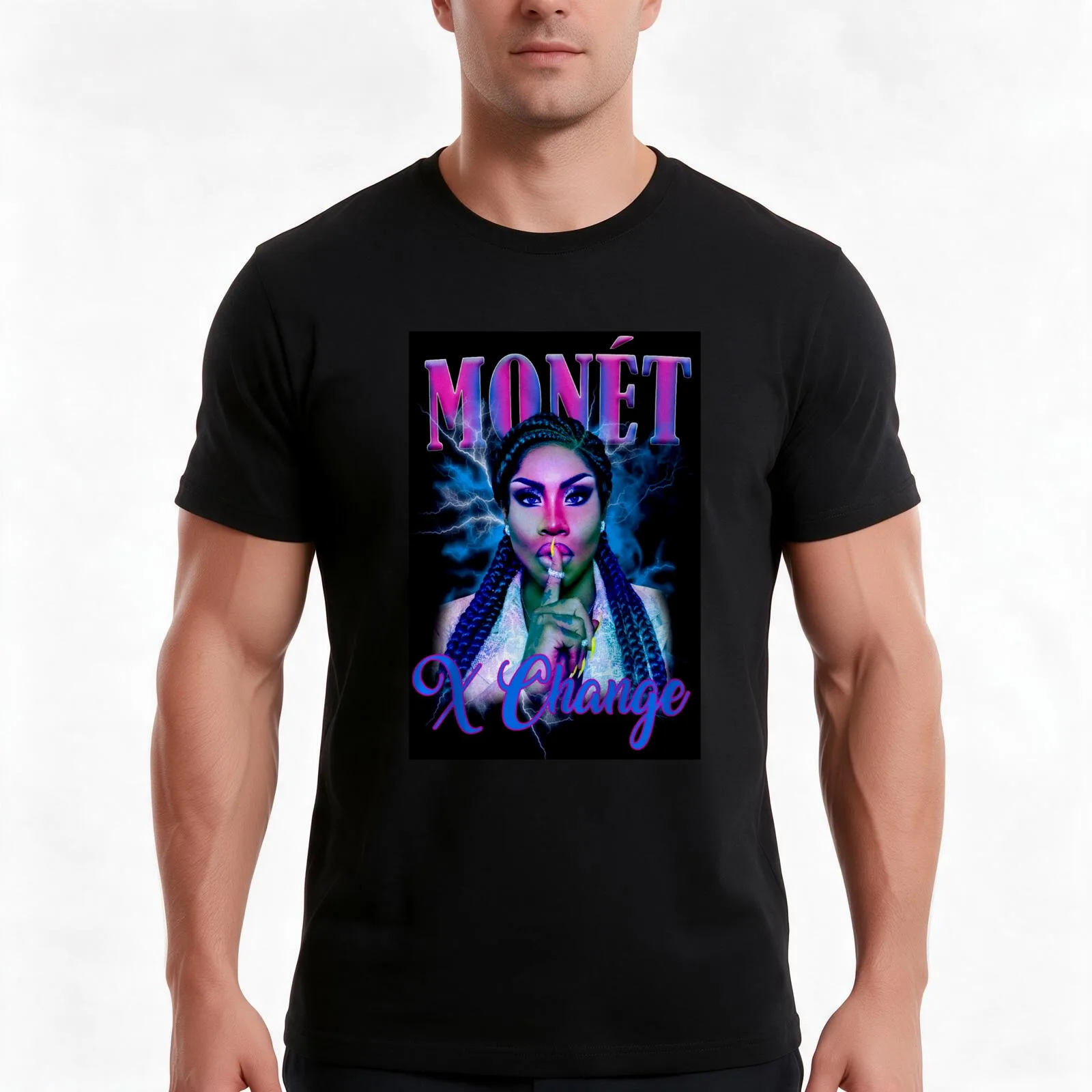 Art monet x change T-Shirt Summer Casual Cotton Tee Oversized Streetwear Tops Vintage Graphic Print Loose Fit Short Sleeve