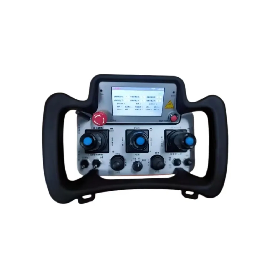 Professional Custom 12v 24v Hydraulic Joystick Proportional Valve Drilling Rig Industrial Wireless Remote Controller.