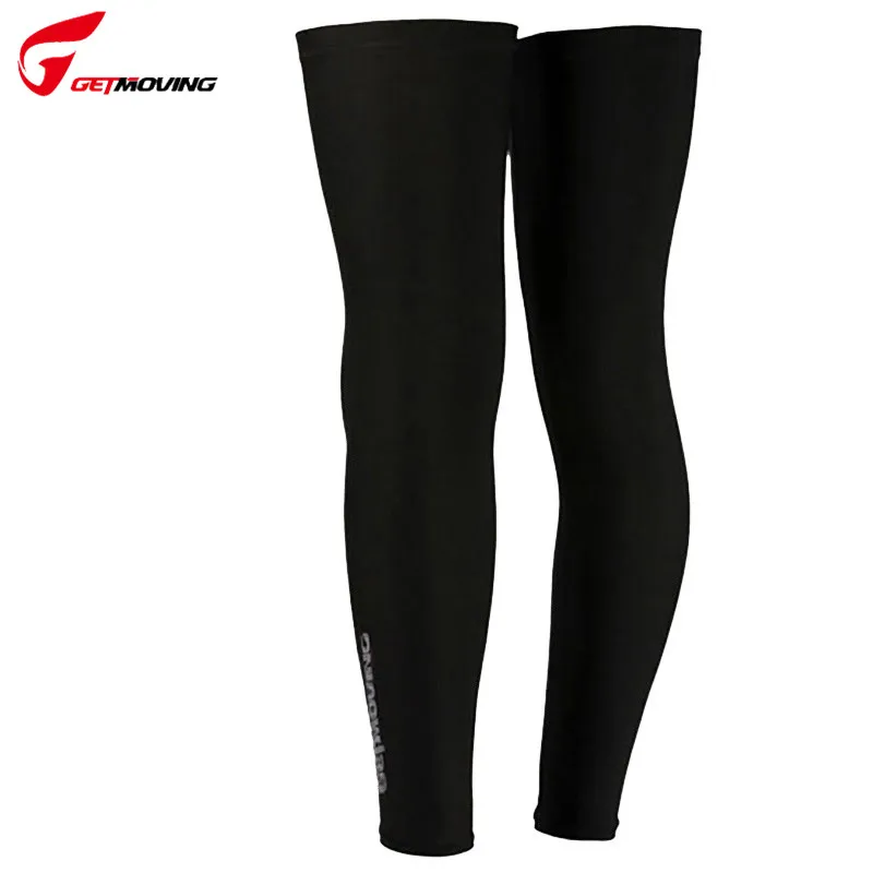 Windproof Cycling Leg Legwarmer Tights UV Sunscreen Breathable Sports Safety Knee Protector MTB Bicycle Cycling Leg Sleeve