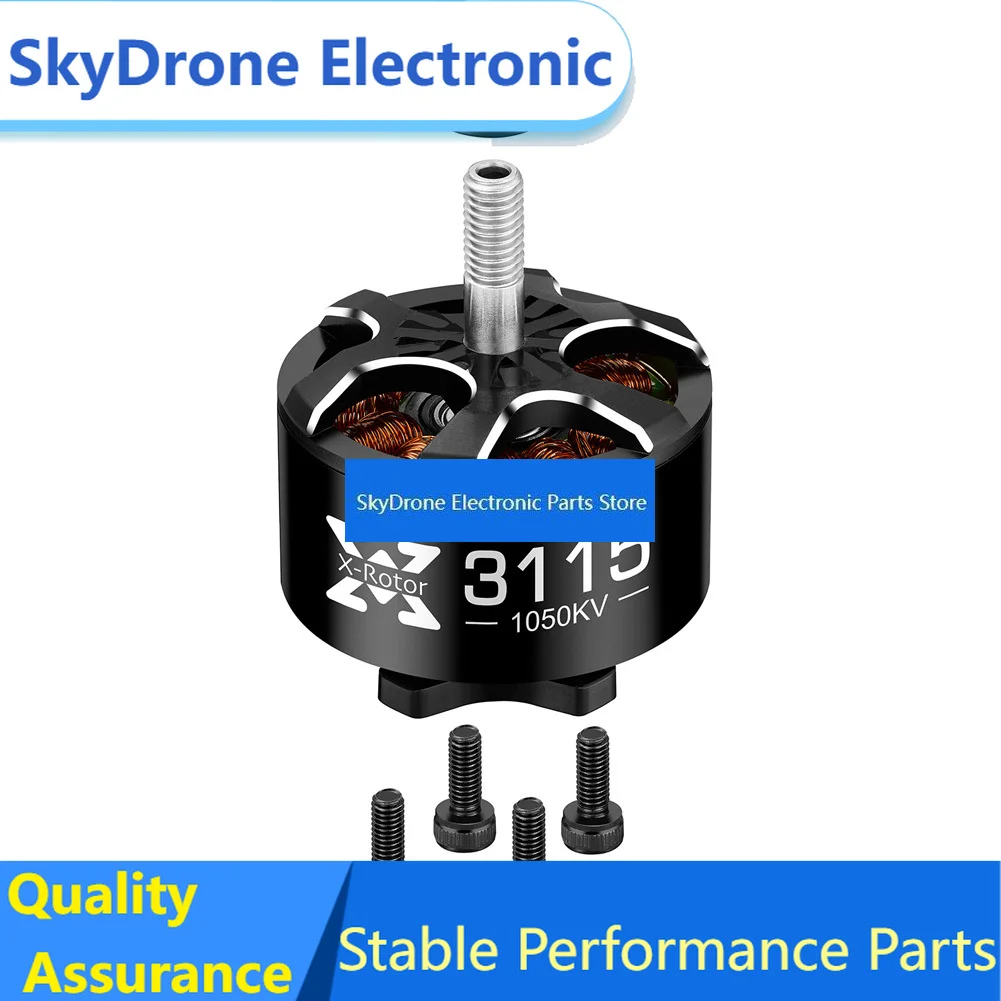 SkyDEl4pcs Hobbywing XRotor 3115 900KV 1050KV 3110 1150KV 900KV 6S Brushless Motor For FPV Freestyle 9inch 10inch Long Range Dr
