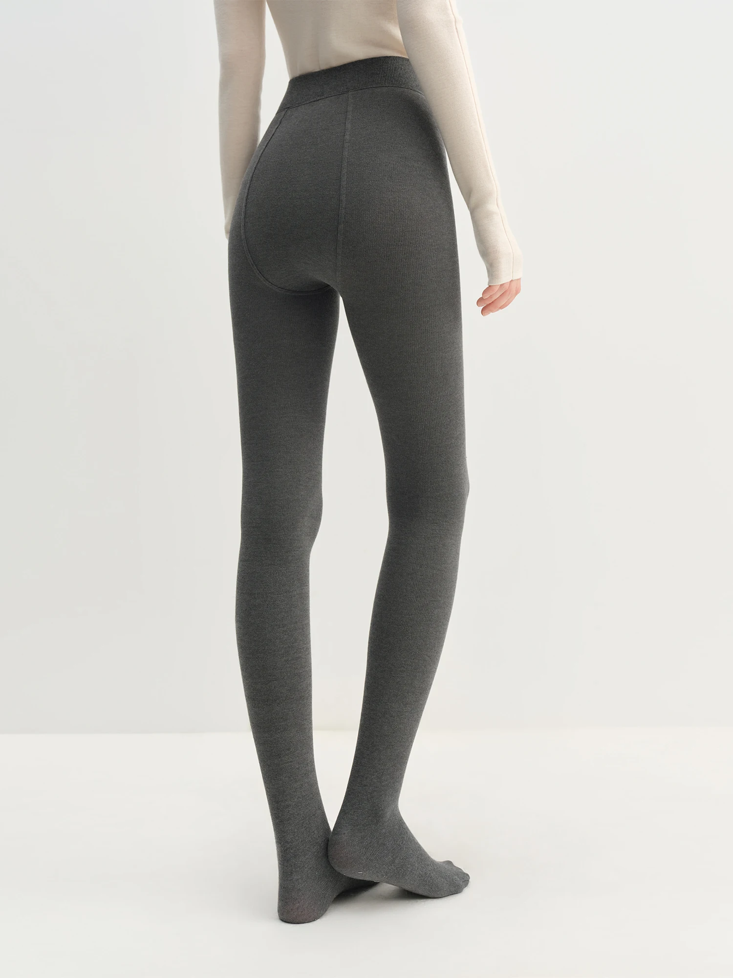 FSLE 2025 Winter Women's Light Compression Tights - Slimming Thermal Opaque Leggings for Everyday Comfort and Warmth