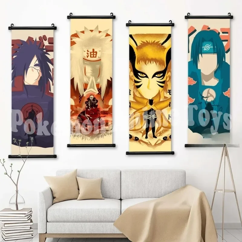 

Hang Painting Anime Wall Naruto Artwork Lee Locke Picture Jiraiya Scroll Print Uzumaki Canvas Poster Home Decor For Living Room