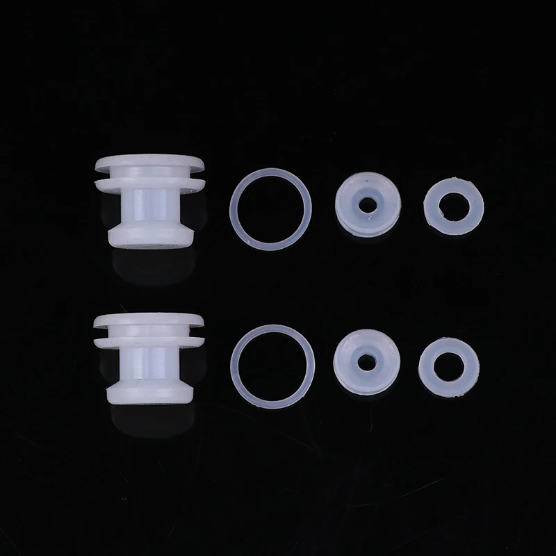 2 Sets (4pcs/set) Ball Float Valve Seal Ring Silicone Electric Pressure Cooker Parts Seal Gasket