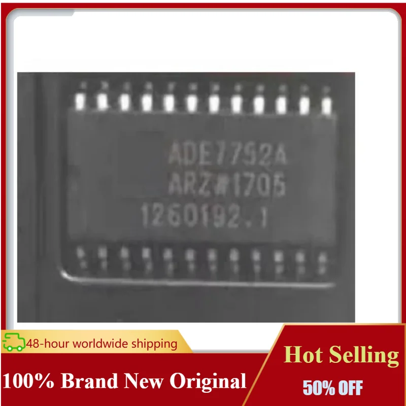 10PCS Chip DE7752AARZ ADE7752A ADE7752AR ADE7752 SOP-24