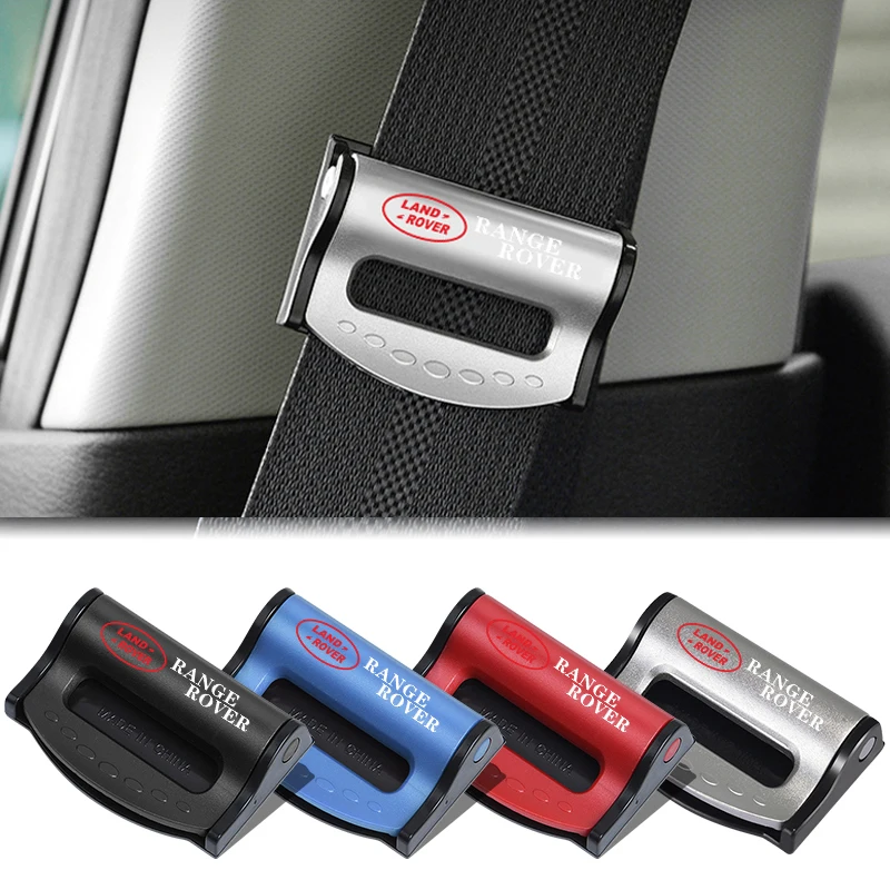 

Car Safety Seat Belt Buckle Clip Seatbelt Stopper Adjuster Clip For Land Rover Defender Freelander Discovery 1 2 3 Evoque Range