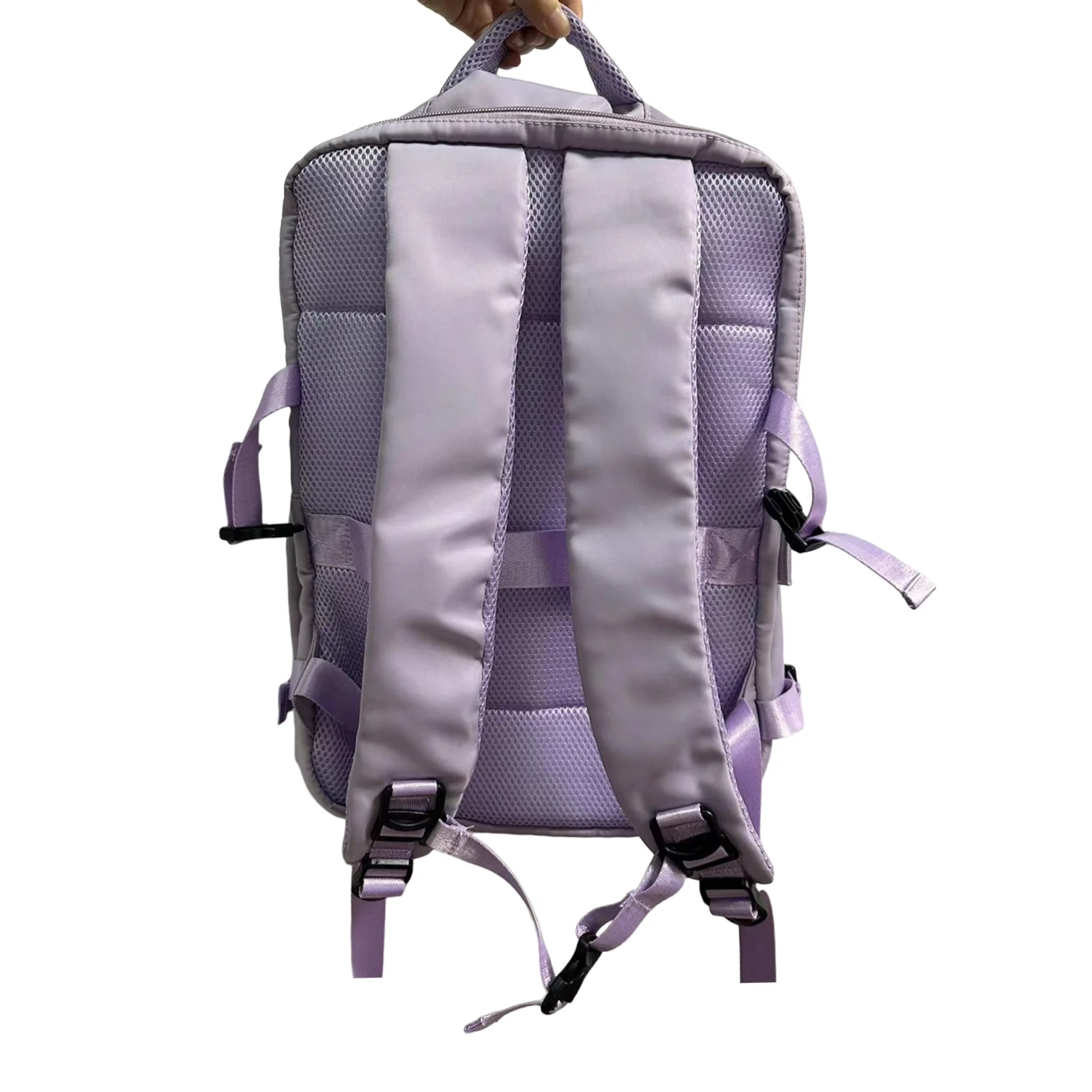 Mode reis waterdichte rugzak met onafhankelijke schoenentas voor unisex (50L/17\