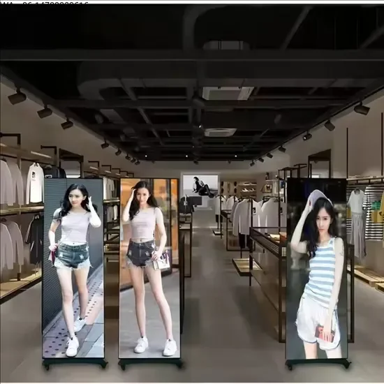 

LEDTransparent Displays, Naked-eye 3D Screens, And Smart Light PolesCustom P2.5 Mirror Poster Display For Shopping Mall