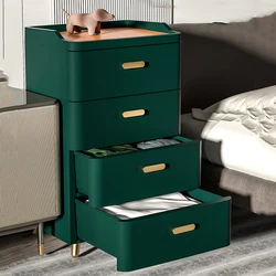 Plastic Drawers Nightstand Multifunction Makeup Hallway Design Nightstand Table Camping Garden Table De Chevet Library Furniture