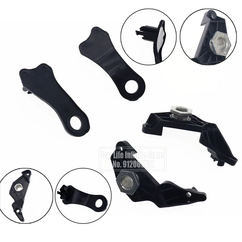 For BMW 5 Series E60 E61 63126949634 63126949633 63126941478 63126942478 Front Headlight Headlamp Repair Kit Bracket Clip