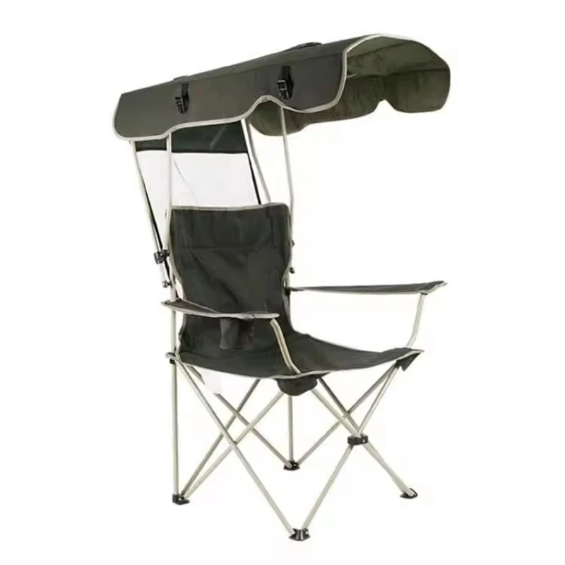 Hot Selling professional camping chair with canopy outdoor folding chair metal folding chairs