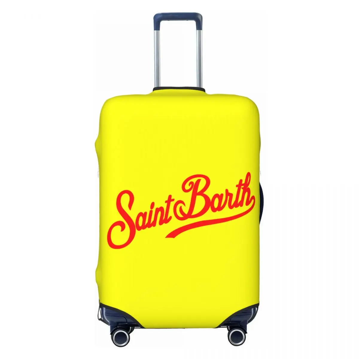 

Custom S-saints B-barths Luggage Cover Elastic Travel Suitcase Protective Covers Fits 18-32 Inch
