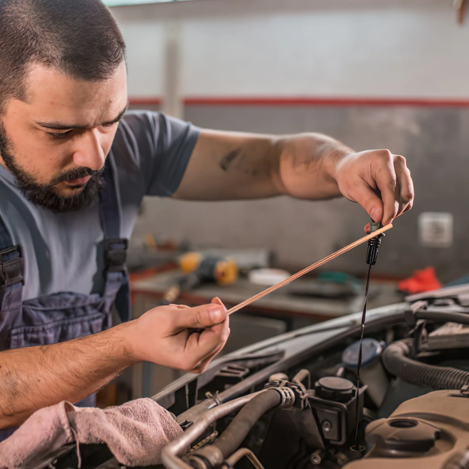 

5Pcs Arc Air Gouging Rods Copper Coated Carbon Gouging Sticks Automobile Repair Parts Car Dent Welding Tool Vehicle Repair