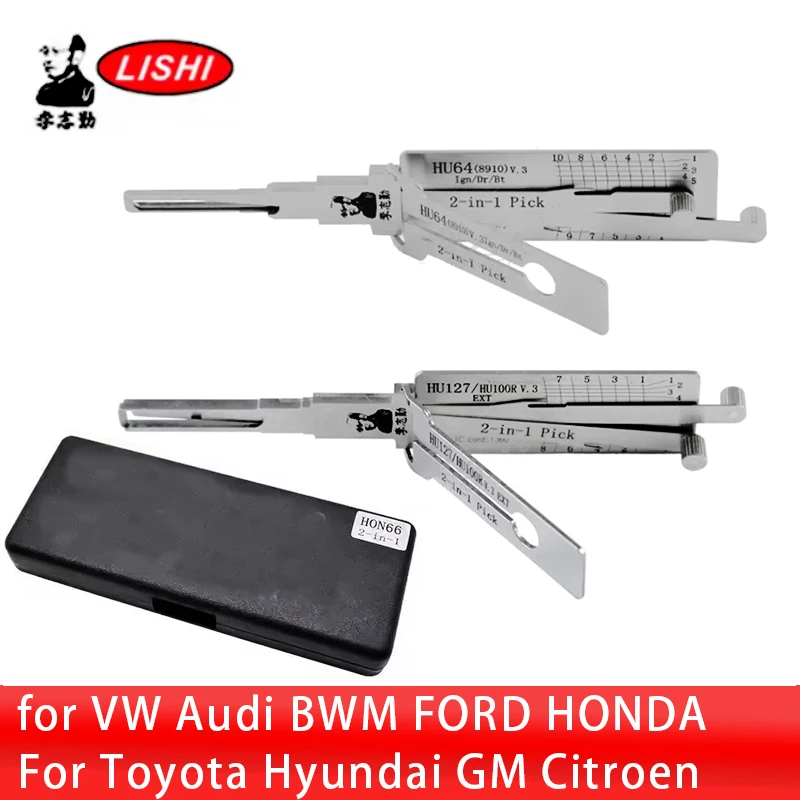 

Оригинальный декодер LISHI 2-в-1 HU66 HU100 HU100R HU92 HON66 HU101 TOY2 TOY2018 HU100R для VW Audi BMW FORD – инструмент для слесарей