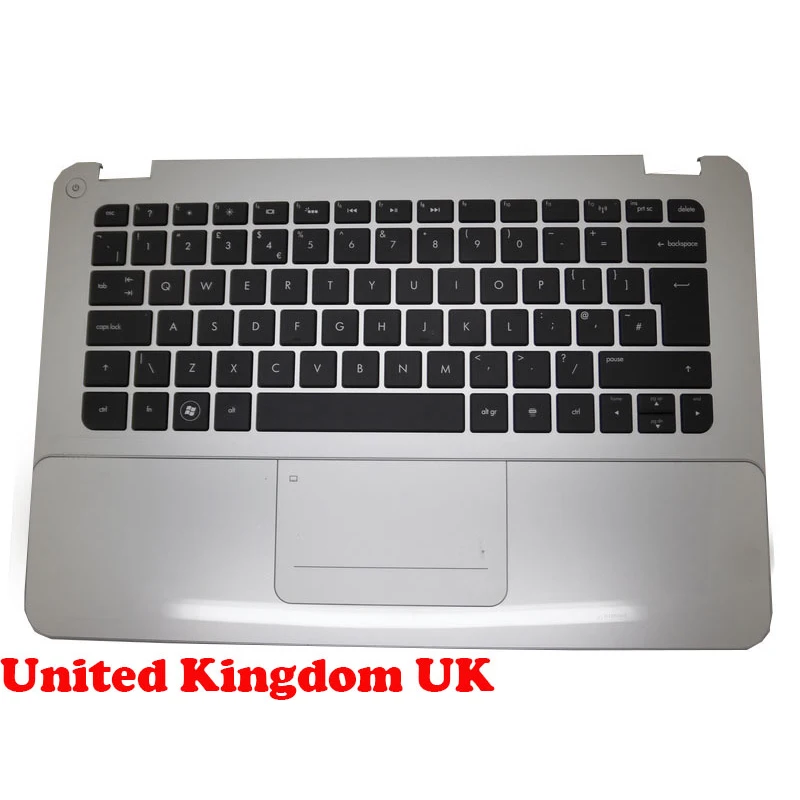 

PalmRest&keyboard For HP For ENVY 14-3000 671536-AB1 671536-BG1 671536-031 671536-DH1 Silver TW/SW/NE/UK With Backlit&Touchpad