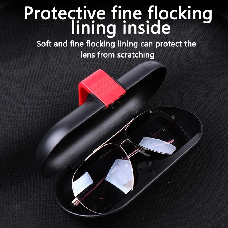 Car Universal Multifunctio Car Interior Sunglasses Storage Box For Mini Cooper S Countryman JCW R50 R52 R57 R58 R60 F55 F56 F60