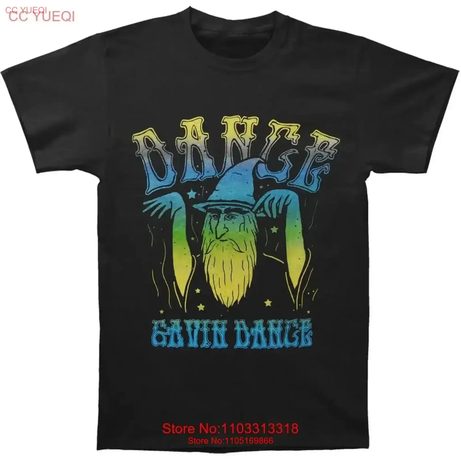 Dance Gavin Wizard T shirt Vintage Tour IM0527 Washed graphic Casual Stylish Versatile Slightly designer clothes homme vintage