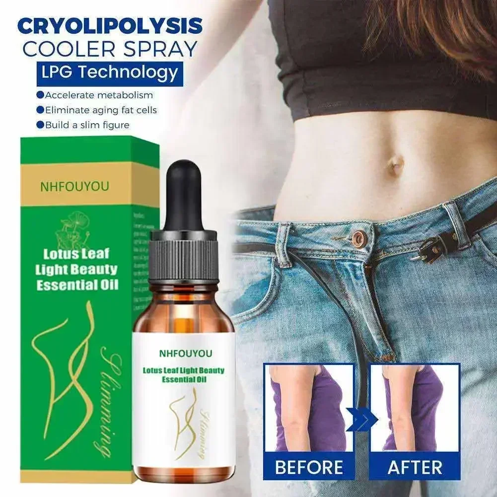 HOT SALE 01Slimming Oil Fat Burning Belly Loss Fat Lose Weight Slim Down Natural Plant Extracted Weight Lose Slimming Essential