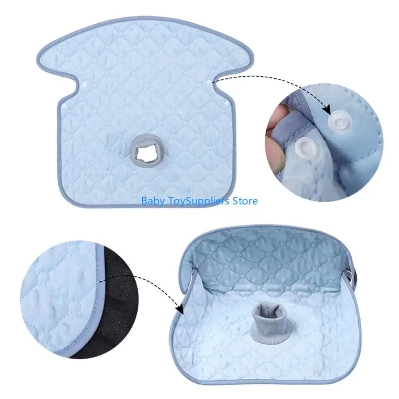 R1WF بطانة مقاومة للماء ومضادة للتسرب لعربات الأطفال سريعة الجفاف للسفر ومقعد الكرسي العالي