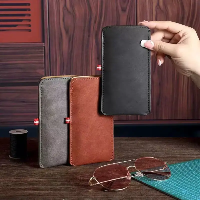 Personalisiertes Maßgefertigtes Brillenetui, Verstärktes Anti-Druck-Sonnenbrillenetui im Retro-Stil für Männer und Frauen mit Kurzsichtigkeit