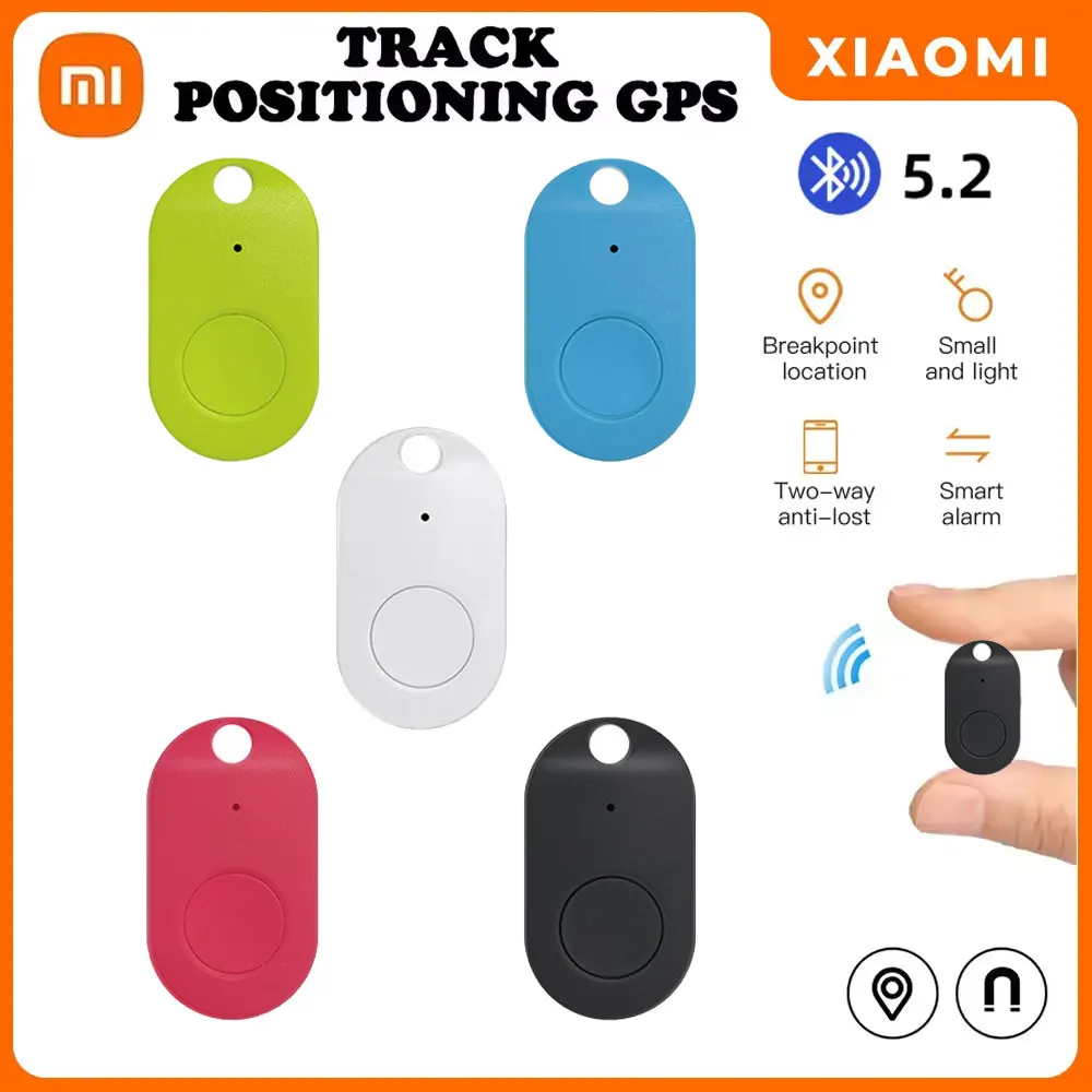 เครื่องติดตาม GPS อัจฉริยะ Xiaomi พร้อมระบบค้นหาตำแหน่งไร้สาย Bluetooth ป้องกันการสูญหาย พร้อมเซ็นเซอร์เตือนภัย สำหรับกุญแจ แมว สัตว์เลี้ยง สุนัข และอุปกรณ์เสริม