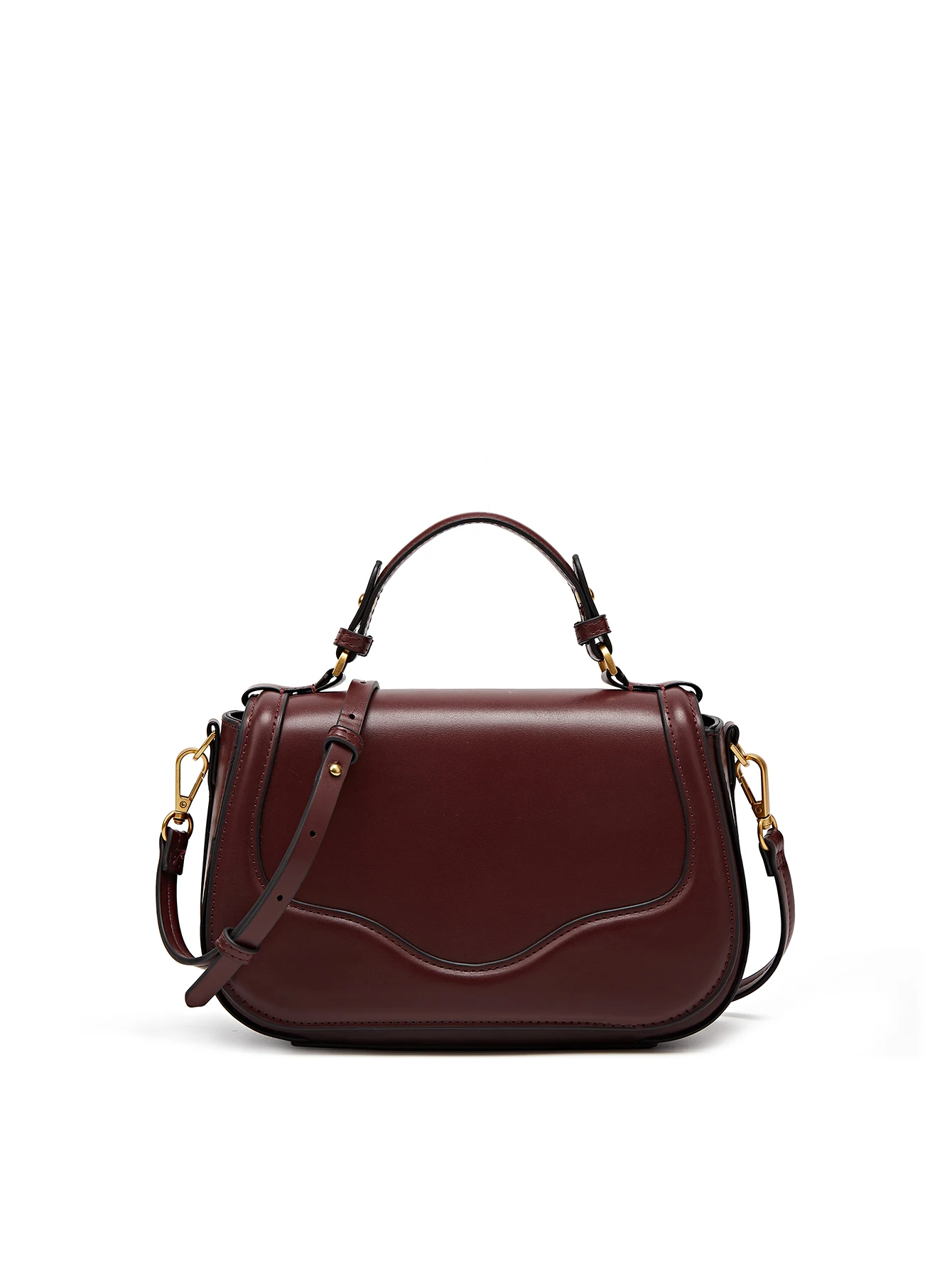 

The 2025 new fashion design hand-held magnetic buckle texture single-shoulder bag with a chic and high-end feel, crossbody small