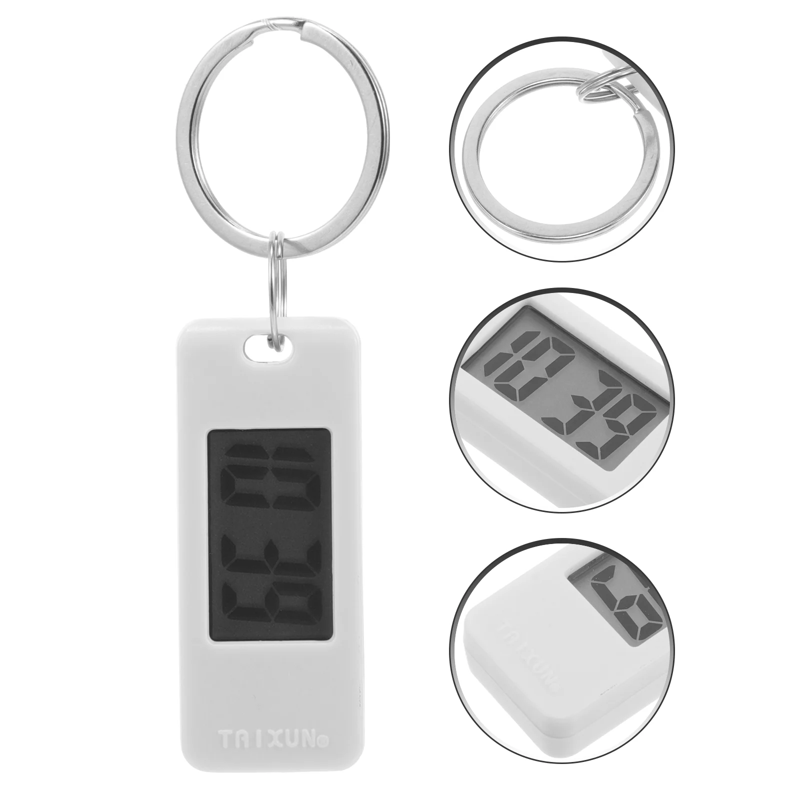 Student Keychain Form The Watche Digital Pocket Small Clock Abs Portable Watches Miss