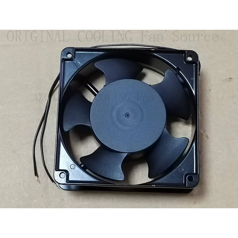 H  1 PCS  YAH1238S2 AC 220-240V 50-60HZ 0.12A 12CM 12038 2 Wire AC Cooling Fan