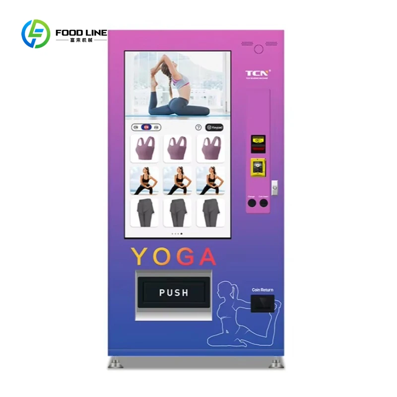 

Smart Commercial Vending Machine Touch Screen Sportswear Clothing Vending Machine