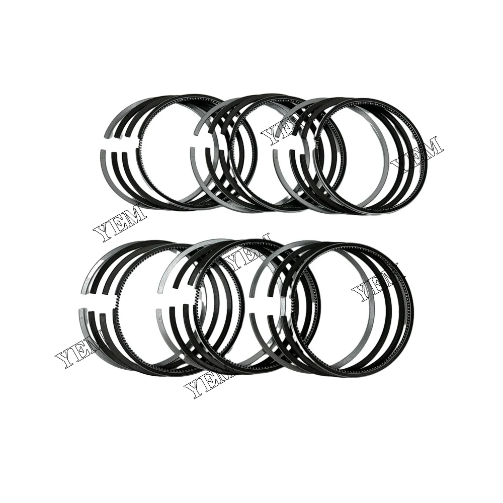 

6x For Toyota 2D Diesel engine Parts Piston Rings Set STD