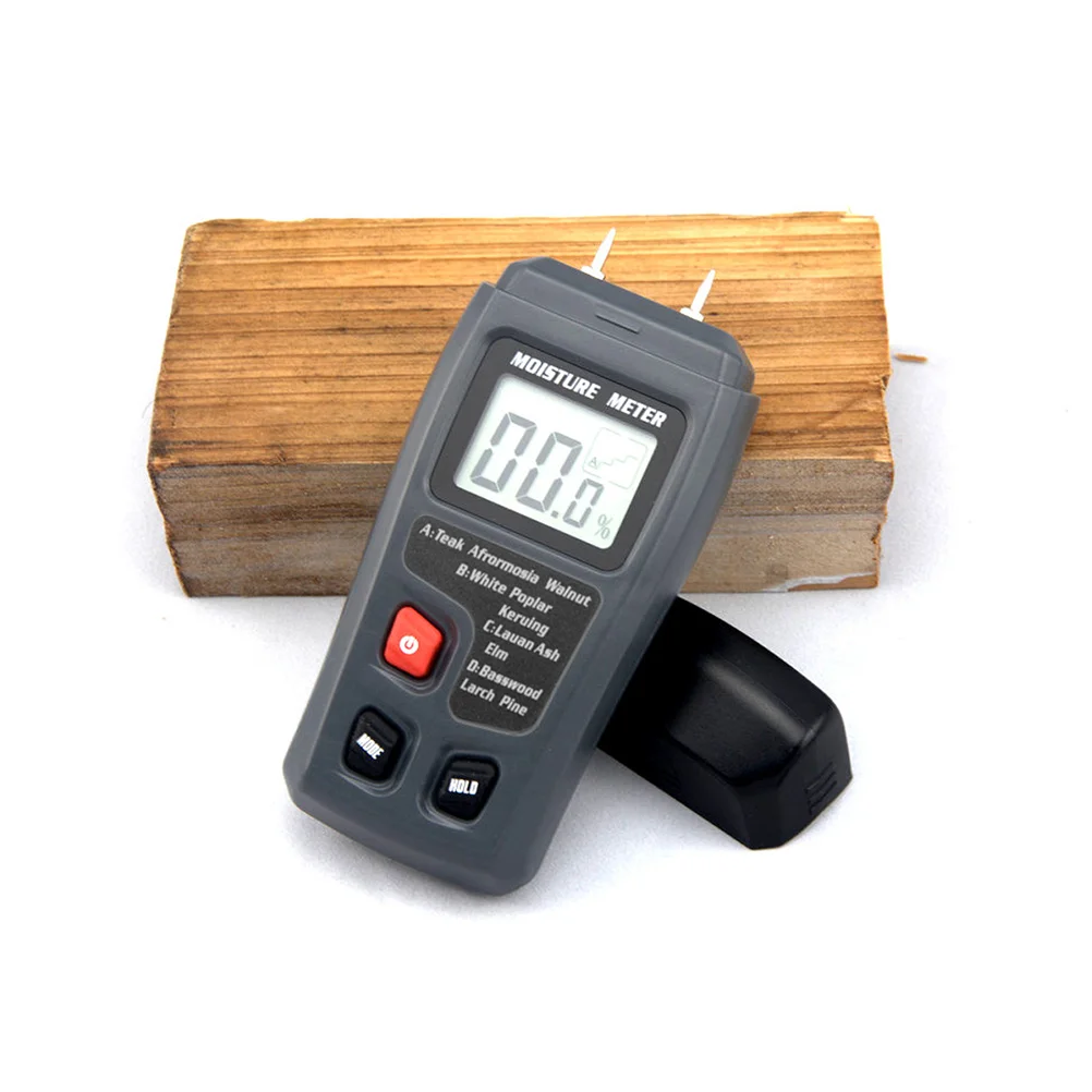 Wood Moisture Tester Humidity Meter Damp Moister Practical Digital Home Hygrometer