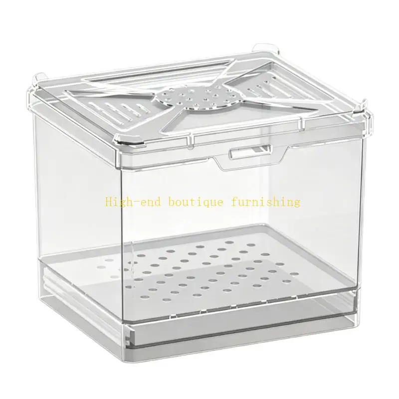 L9NB Flexible Small Animal Habitat For Species Like Jumping Spiders developed With Ventilation And Secure Structure