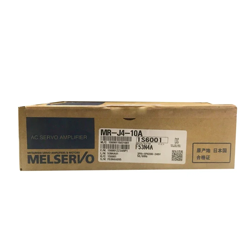 

PLC controller MR-J4-10A servo driver new original stock plc programming controller