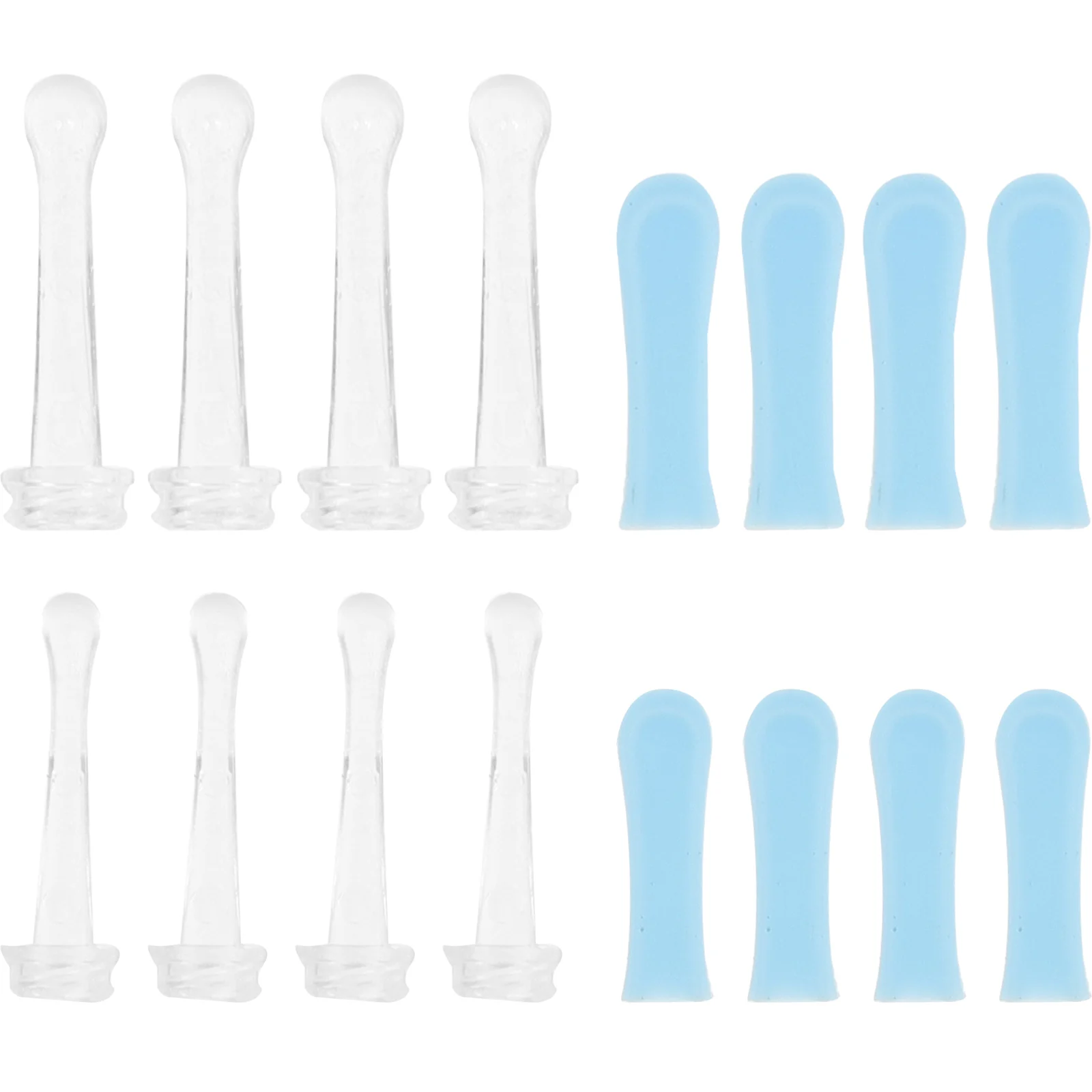 

1 set 1 Set Visible Wax Removal Tool Silicone Spoon Tips Earwax Cleaner Replacement For Ear Camera Ear Pick Accessories