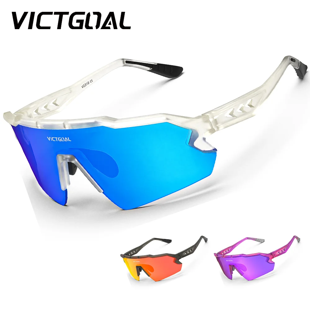VICTGOAL Cycling Polarized Sunglasses for Men Women UV400 Protection Bicycle Eyewear MTB Road Bike Hiking Sports Sunglasses