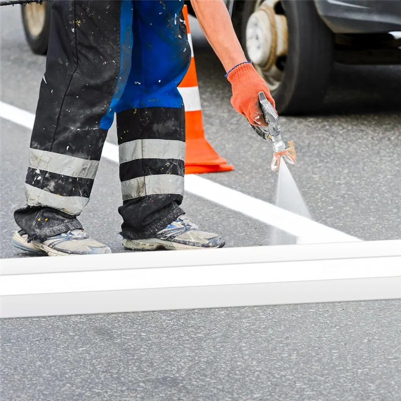 

A36T-4 X 84,5-дюймовый трафарет для парковки, многоразовые силиконовые трафареты для парковки, прямой трафарет для парковки с краской