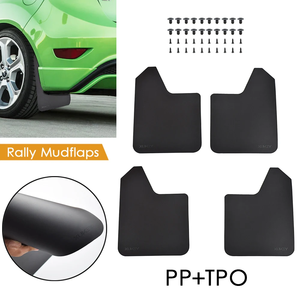 For Fiesta ST ST150 ST180 ST200 ST500 Blue RS SE MK6 MK6.5 MK7 Mk7.5 MK8 S Mud Flaps Mudflaps Splash Guards Mudguards Fender