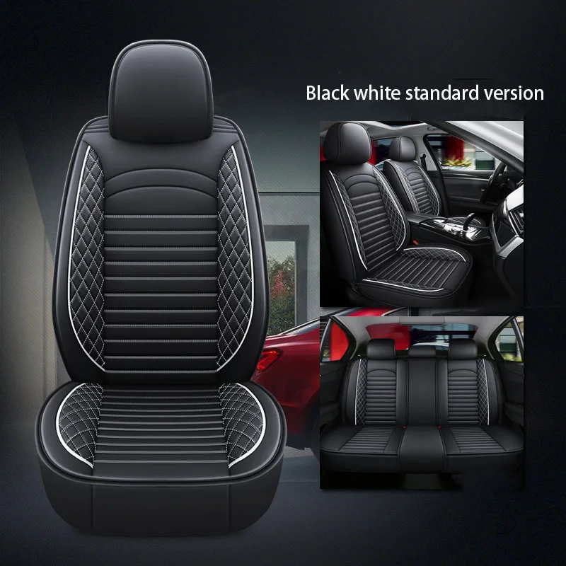 

WZBWZX Leather Car Seat Cover For Besturn All Models B30 B50 B70 X80 X40 B90 Car Accessories Car-Styling 5 Seats