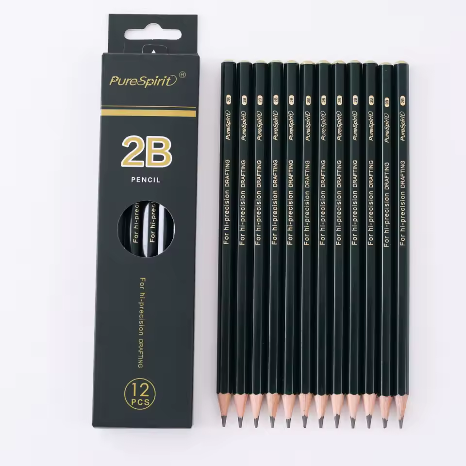1. 12pcs 2B..