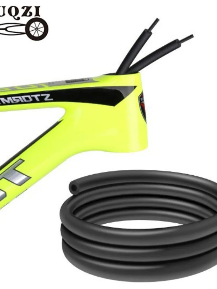 AliExpress NONE New MUQZI Bike Brake Cable 1.6m Black Vibration Noise Reduction Hydraulic Hose Protection MTB Road Bike