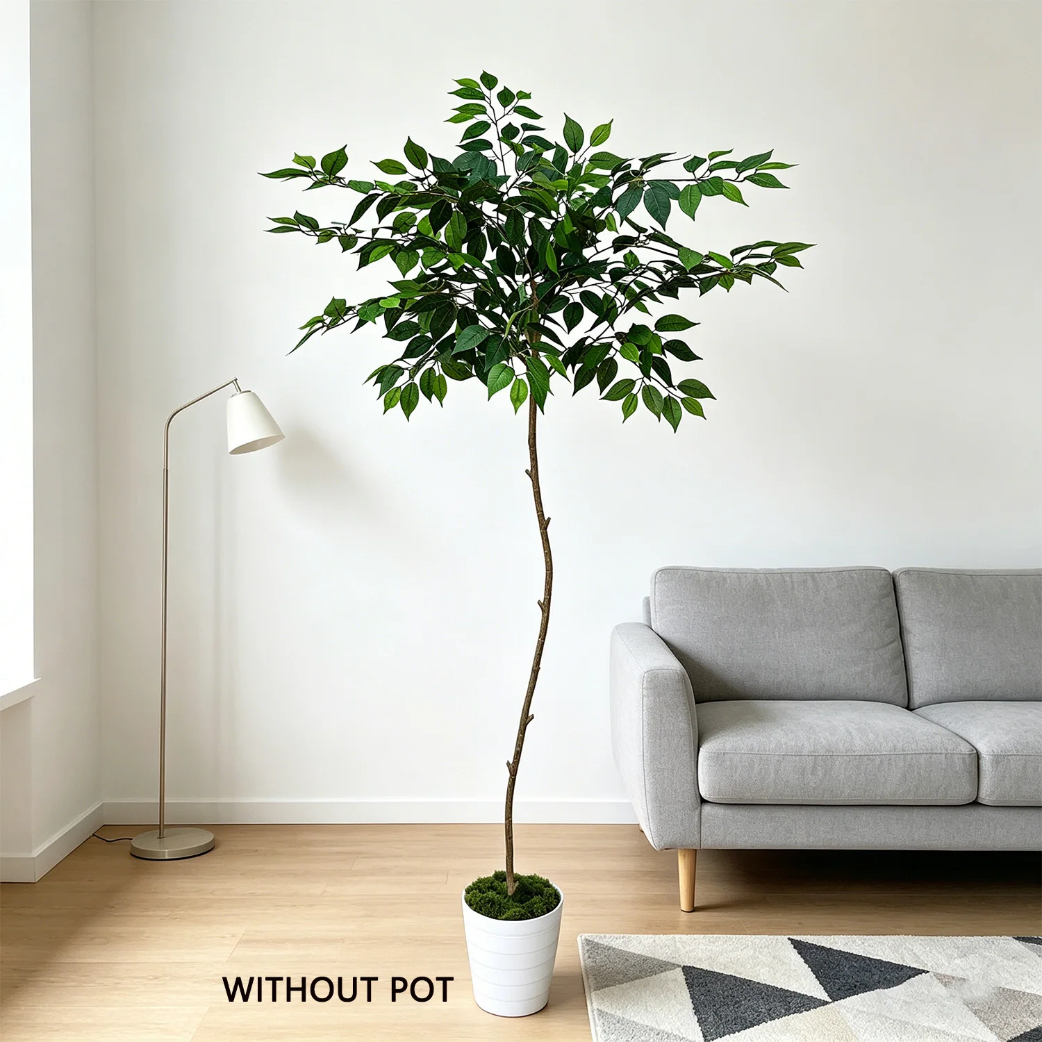 Ficus Lyrata Tree - ต้นไทรจำลอง ขนาด 70-190 ซม. ต้นไม้ปลอม ตกแต่งบ้าน