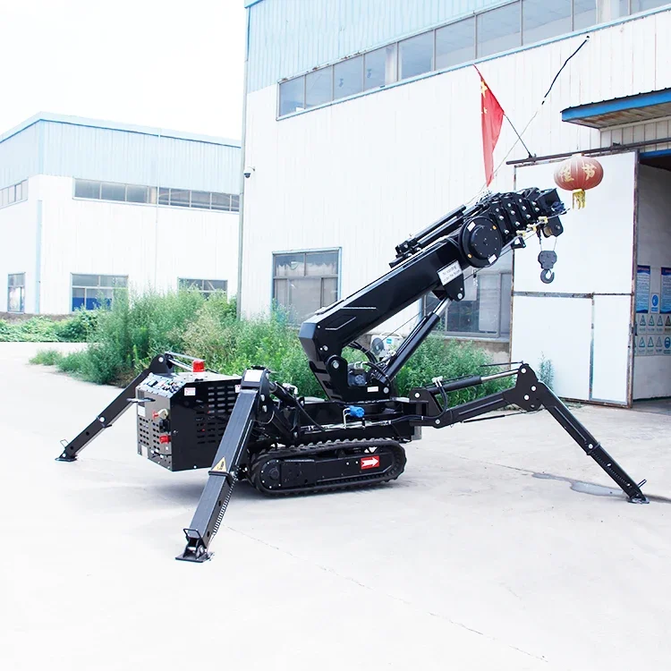 New Crawler Jib Crane High Quality Lifting Hydraulic Small Spider