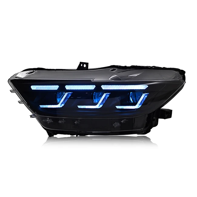 TT-ABC Factory Wholesale RGB Style LED Headlights For Ford Mustang 2015-2017 Full Led Front Lamp