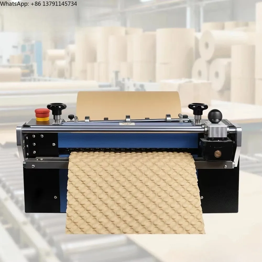 

Embossing Envelope Making Machine Cowhide Foam Paper Filling Wrapping Folding Roll Automatic Foam Pressing 150 Pcs/min