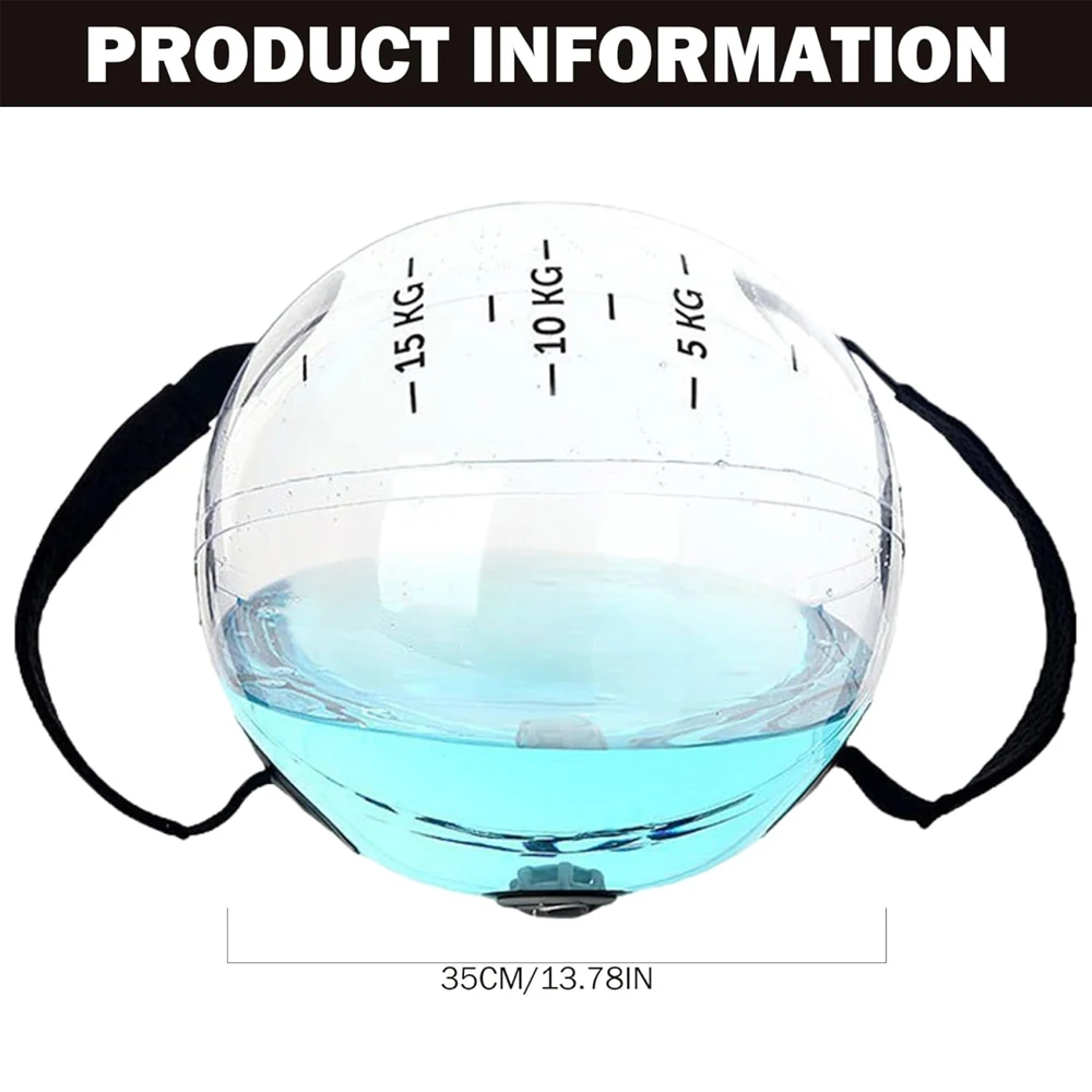 

BOTQTOW 1PCS All-in-1 Water Training Bag 15kg, Heavy Duty Leak-Proof Sandbag for Full Body, Core & Strength Workouts at Home