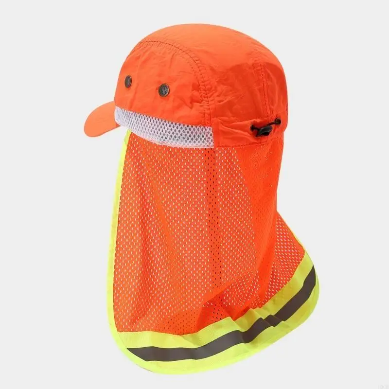 Breathable Sun Shielding Fisherman Hat For Sanitation And Outdoor Job Activity